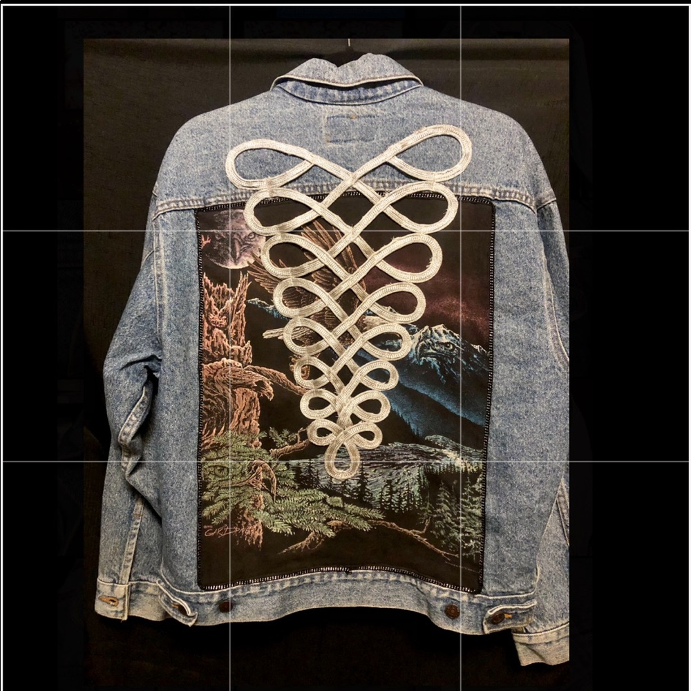 Jean patchwork jacket